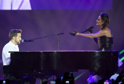 Pablo Alboran y Malú 