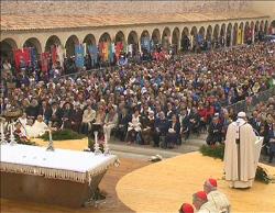 La homilía del papa en Asís: ‘¿Qué nos dice san Francisco, no con las palabras, sino con su vida?