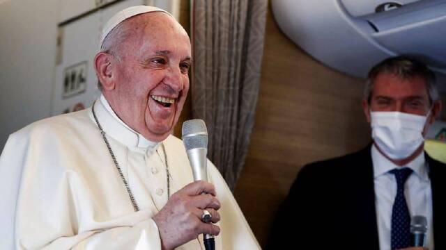Rueda de prensa del Papa Francisco en su regreso de Irak: «En este viaje me cansé mucho más que en los&nbsp;otros»