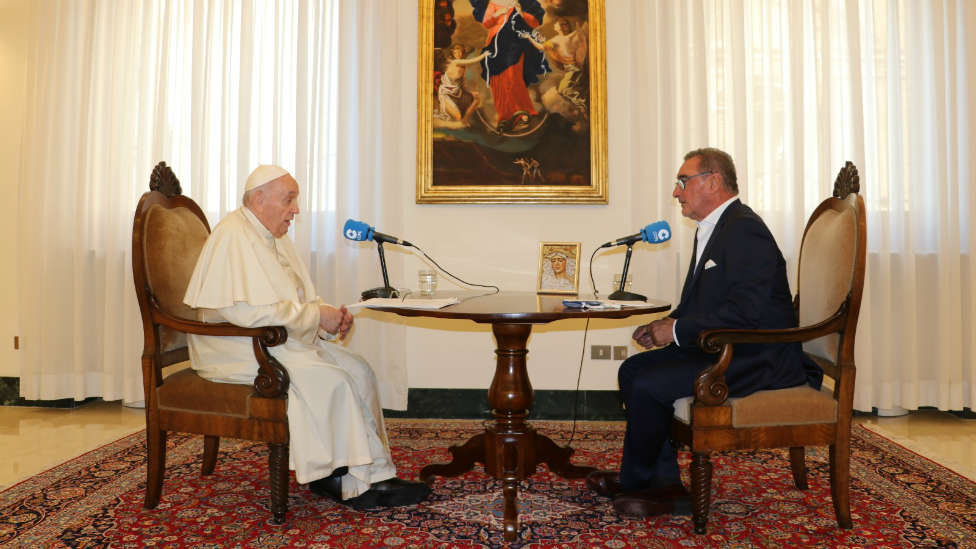 Entrevista de Carlos Herrera al Papa&nbsp;Francisco