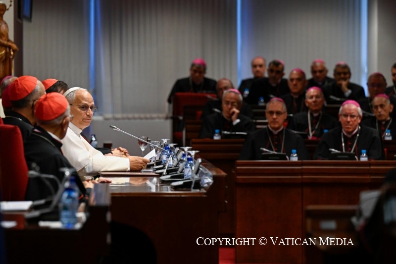 Discurso del Papa León XIV en el encuentro con los obispos de España en la sede de la Conferencia&nbsp;Episcopal